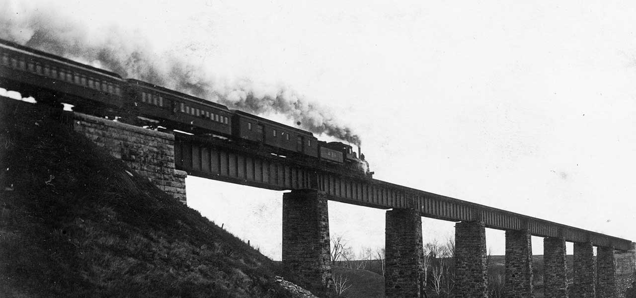 The Iron Bridge Grand Trunk Railway Bridge